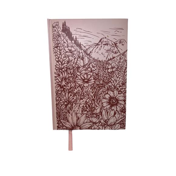 Floral Blank Notebook - Picture 1 of 6